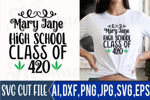 A Designer’s Take on the Mary Jane High School Class of 420 Embroidery Design