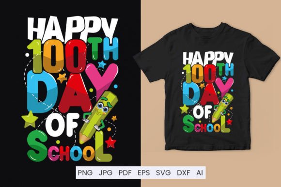A Practical Review: Happy 100th Day of School, PNG for Real Projects