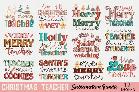 A Practical Review of the Christmas Teacher PNG Bundle