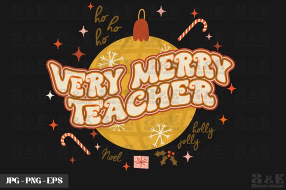 A Retro Christmas Design for Teachers and Crafters