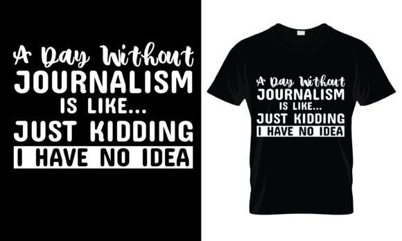 Evaluating The Journalism T-Shirt Design for Real Embroidery Projects